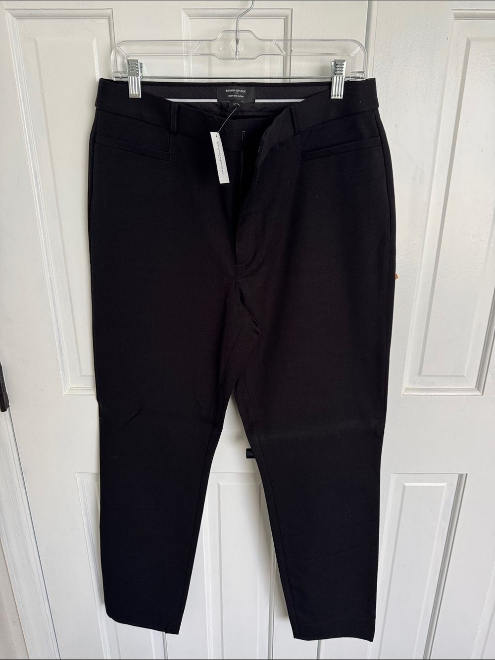 Banana Republic Black Slim Chinos